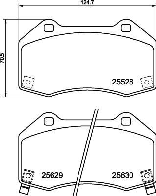 HELLA 8DB 355 025-891 - Jarrupala, levyjarru inparts.fi