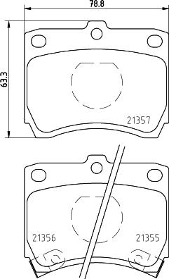 HELLA 8DB 355 026-941 - Jarrupala, levyjarru inparts.fi