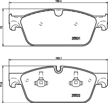 HELLA 8DB 355 026-511 - Jarrupala, levyjarru inparts.fi