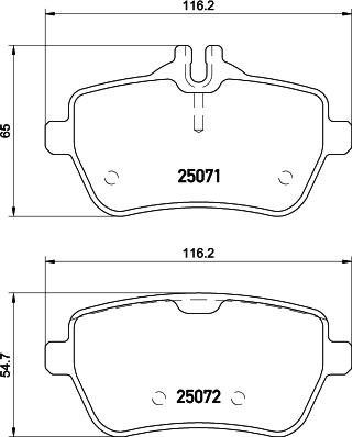 HELLA 8DB 355 026-571 - Jarrupala, levyjarru inparts.fi