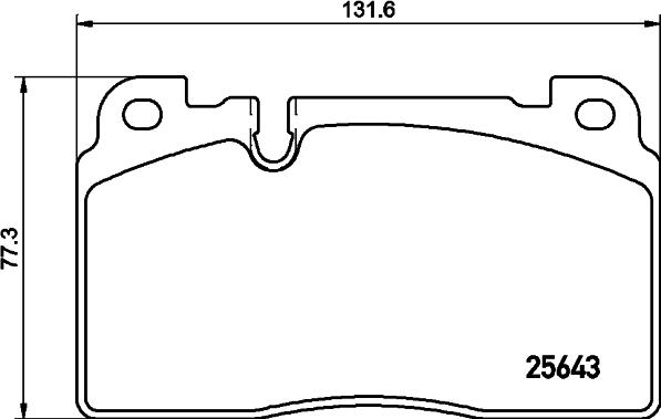 HELLA 8DB 355 026-691 - Jarrupala, levyjarru inparts.fi