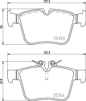 HELLA 8DB 355 026-601 - Jarrupala, levyjarru inparts.fi