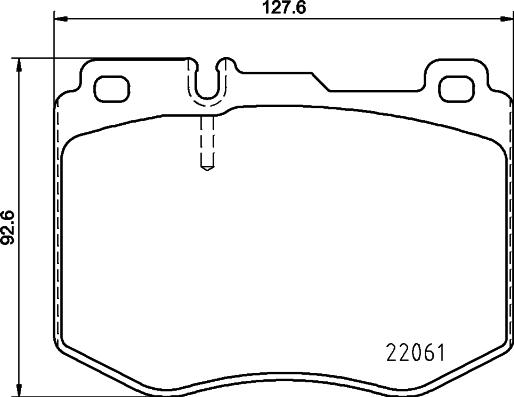 HELLA 8DB 355 026-621 - Jarrupala, levyjarru inparts.fi