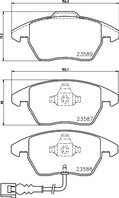 HELLA 8DB 355 026-011 - Jarrupala, levyjarru inparts.fi