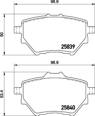 HELLA 8DB 355 020-991 - Jarrupala, levyjarru inparts.fi