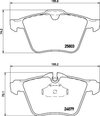 HELLA 8DB 355 020-921 - Jarrupala, levyjarru inparts.fi