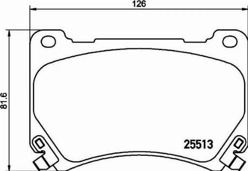 HELLA 8DB 355 020-451 - Jarrupala, levyjarru inparts.fi