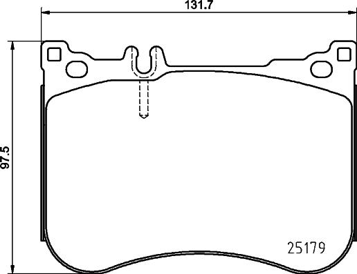 HELLA 8DB 355 020-581 - Jarrupala, levyjarru inparts.fi