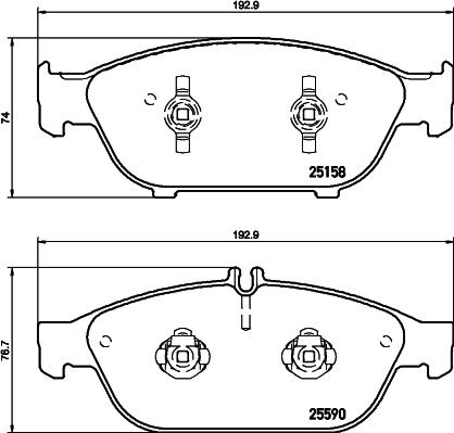 HELLA 8DB 355 020-681 - Jarrupala, levyjarru inparts.fi