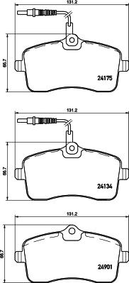 HELLA 8DB 355 020-671 - Jarrupala, levyjarru inparts.fi