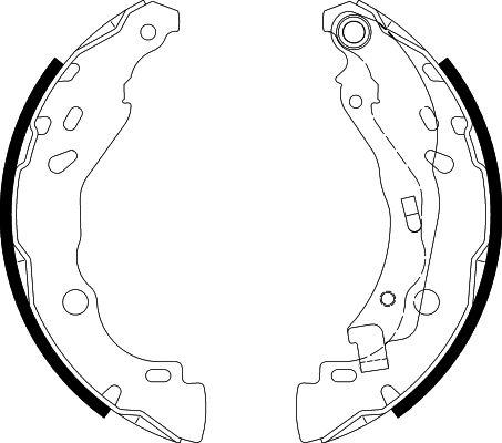 HELLA 8DB 355 020-081 - Jarrukenkäsarja inparts.fi