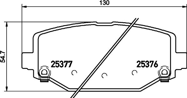 HELLA 8DB 355 020-311 - Jarrupala, levyjarru inparts.fi