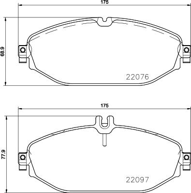 HELLA 8DB 355 021-921 - Jarrupala, levyjarru inparts.fi