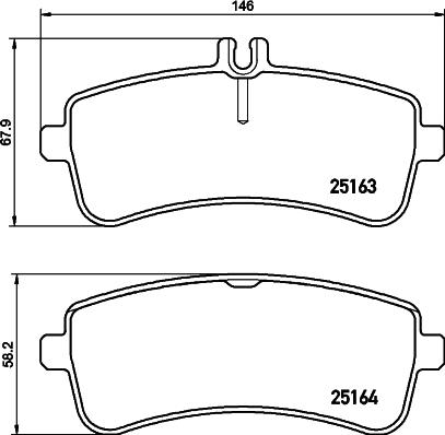 HELLA 8DB 355 021-521 - Jarrupala, levyjarru inparts.fi