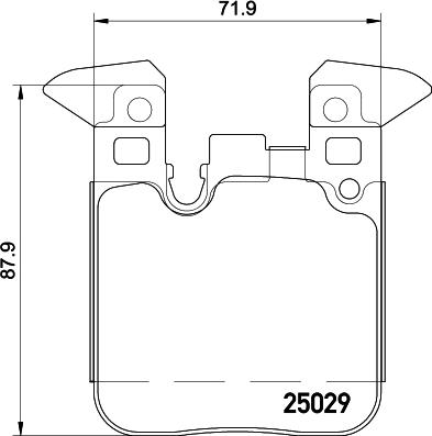 HELLA 8DB 355 021-341 - Jarrupala, levyjarru inparts.fi