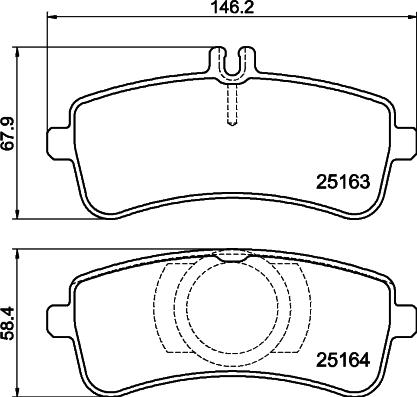 HELLA 8DB 355 021-371 - Jarrupala, levyjarru inparts.fi