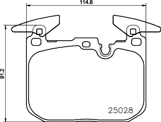 HELLA 8DB 355 021-271 - Jarrupala, levyjarru inparts.fi