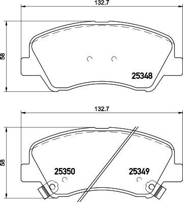 HELLA 8DB 355 028-881 - Jarrupala, levyjarru inparts.fi