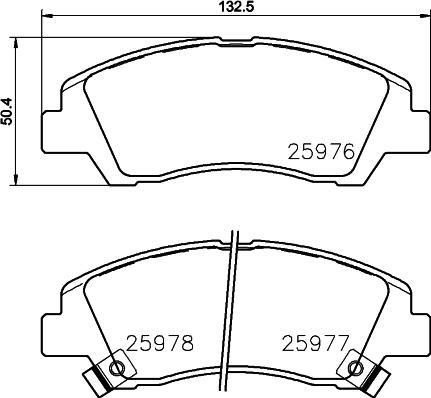 HELLA 8DB 355 023-001 - Jarrupala, levyjarru inparts.fi