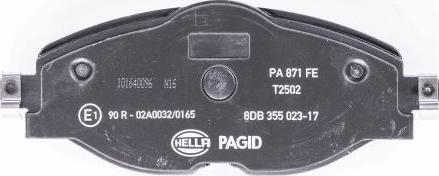 HELLA 8DB 355 023-171 - Jarrupala, levyjarru inparts.fi