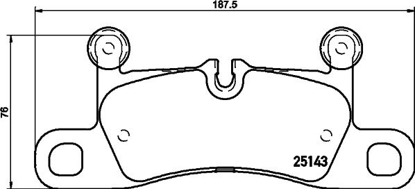 HELLA 8DB 355 023-371 - Jarrupala, levyjarru inparts.fi