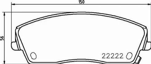 HELLA 8DB 355 023-291 - Jarrupala, levyjarru inparts.fi