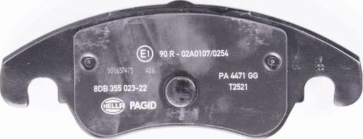 HELLA 8DB 355 023-221 - Jarrupala, levyjarru inparts.fi