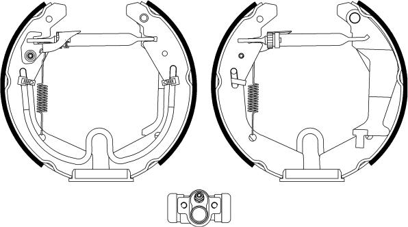 HELLA 8DB 355 022-981 - Jarrukenkäsarja inparts.fi