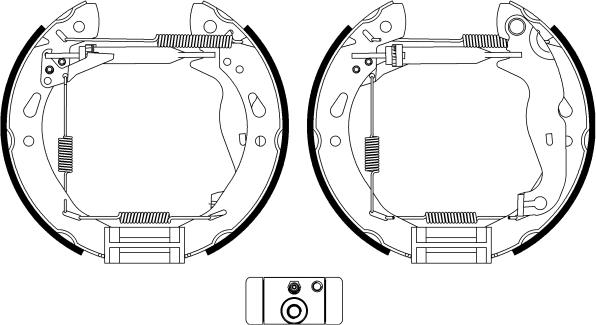 HELLA 8DB 355 022-921 - Jarrukenkäsarja inparts.fi