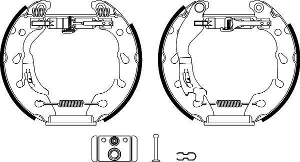 HELLA 8DB 355 022-501 - Jarrukenkäsarja inparts.fi