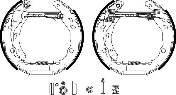 HELLA 8DB 355 022-521 - Jarrukenkäsarja inparts.fi