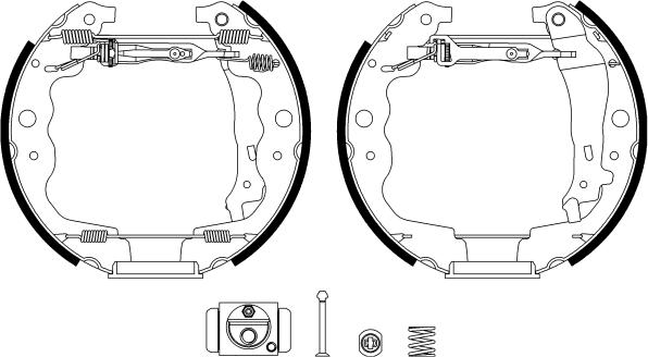 HELLA 8DB 355 022-871 - Jarrukenkäsarja inparts.fi