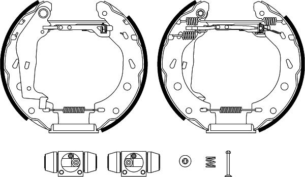 HELLA 8DB 355 022-351 - Jarrukenkäsarja inparts.fi