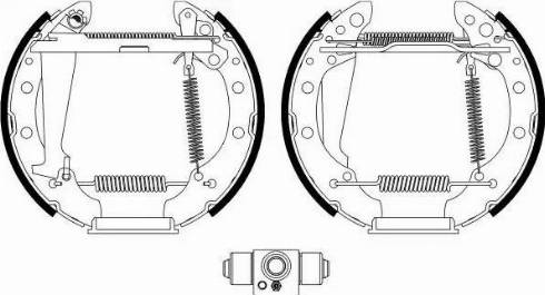 HELLA 8DB 355 022-701 - Jarrukenkäsarja inparts.fi