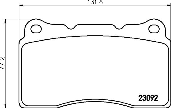 HELLA 8DB 355 027-431 - Jarrupala, levyjarru inparts.fi