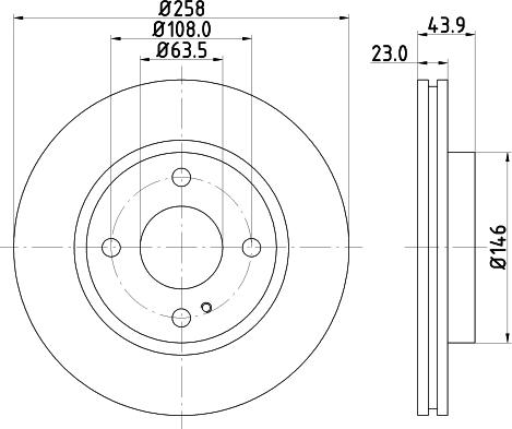 HELLA 8DD 355 115-371 - Jarrulevy inparts.fi