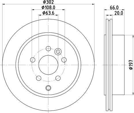 HELLA 8DD 355 118-921 - Jarrulevy inparts.fi