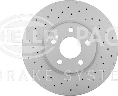 HELLA 8DD 355 134-421 - Jarrulevy inparts.fi