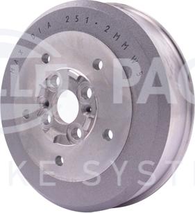 HELLA 8DT 355 300-881 - Jarrurumpu inparts.fi