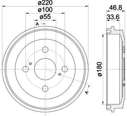 HELLA 8DT 355 301-931 - Jarrurumpu inparts.fi