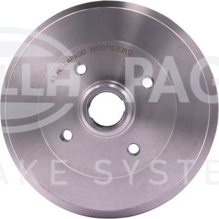 HELLA 8DT 355 301-701 - Jarrurumpu inparts.fi