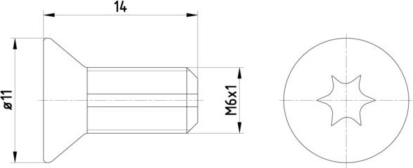 HELLA 8DZ 355 209-121 - Ruuvi, jarrulevy inparts.fi