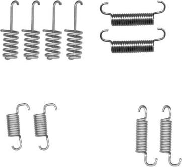 HELLA 8DZ 355 206-231 - Tarvikesarja, seisontajarru inparts.fi