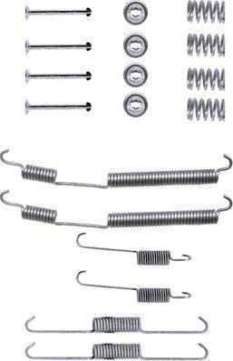 HELLA 8DZ 355 200-401 - Tarvikesarja, jarrukengät inparts.fi