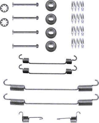 HELLA 8DZ 355 200-341 - Tarvikesarja, jarrukengät inparts.fi