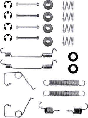 HELLA 8DZ 355 200-221 - Tarvikesarja, jarrukengät inparts.fi