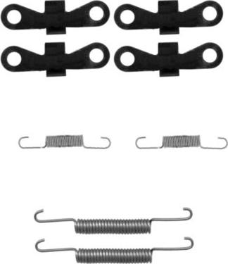 HELLA 8DZ 355 201-941 - Tarvikesarja, seisontajarru inparts.fi