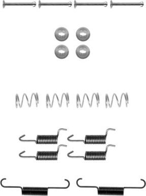 HELLA 8DZ 355 201-951 - Tarvikesarja, seisontajarru inparts.fi