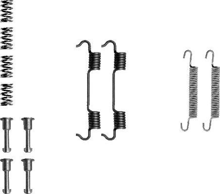 HELLA 8DZ 355 201-801 - Tarvikesarja, seisontajarru inparts.fi