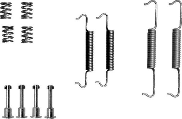 HELLA 8DZ 355 201-791 - Tarvikesarja, seisontajarru inparts.fi